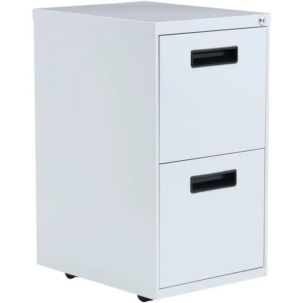 Drawer Pedestal Cabinet - Szara szafka na dokumenty na postumencie,