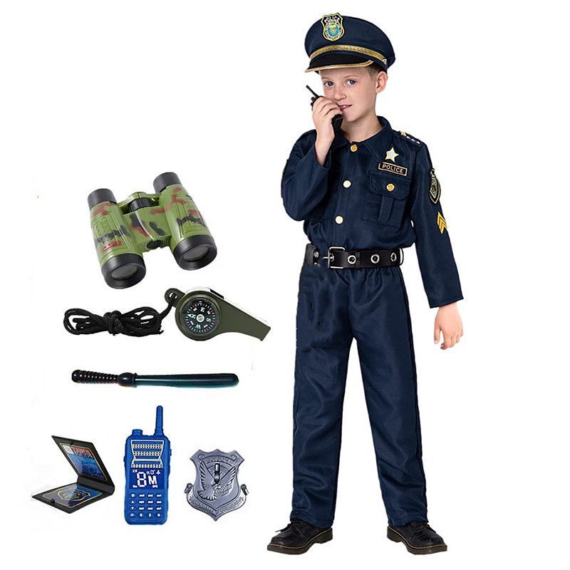 Home Office Makeover - Kostium policjanta dla chłopca w wieku