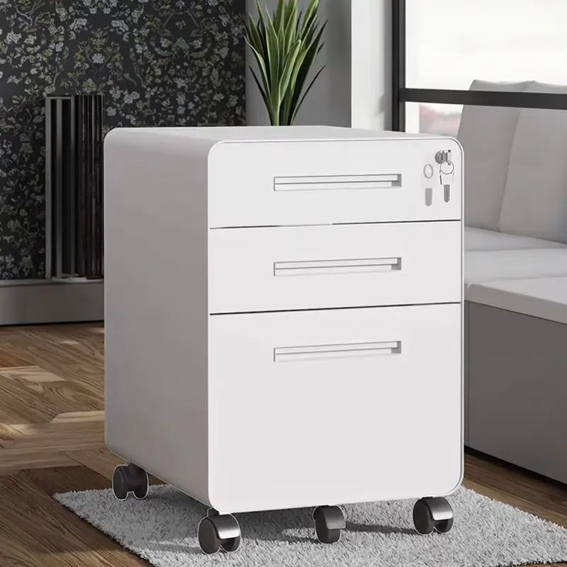 Drawer Pedestal Cabinet - Szafka mobilna na kółkach z 3
