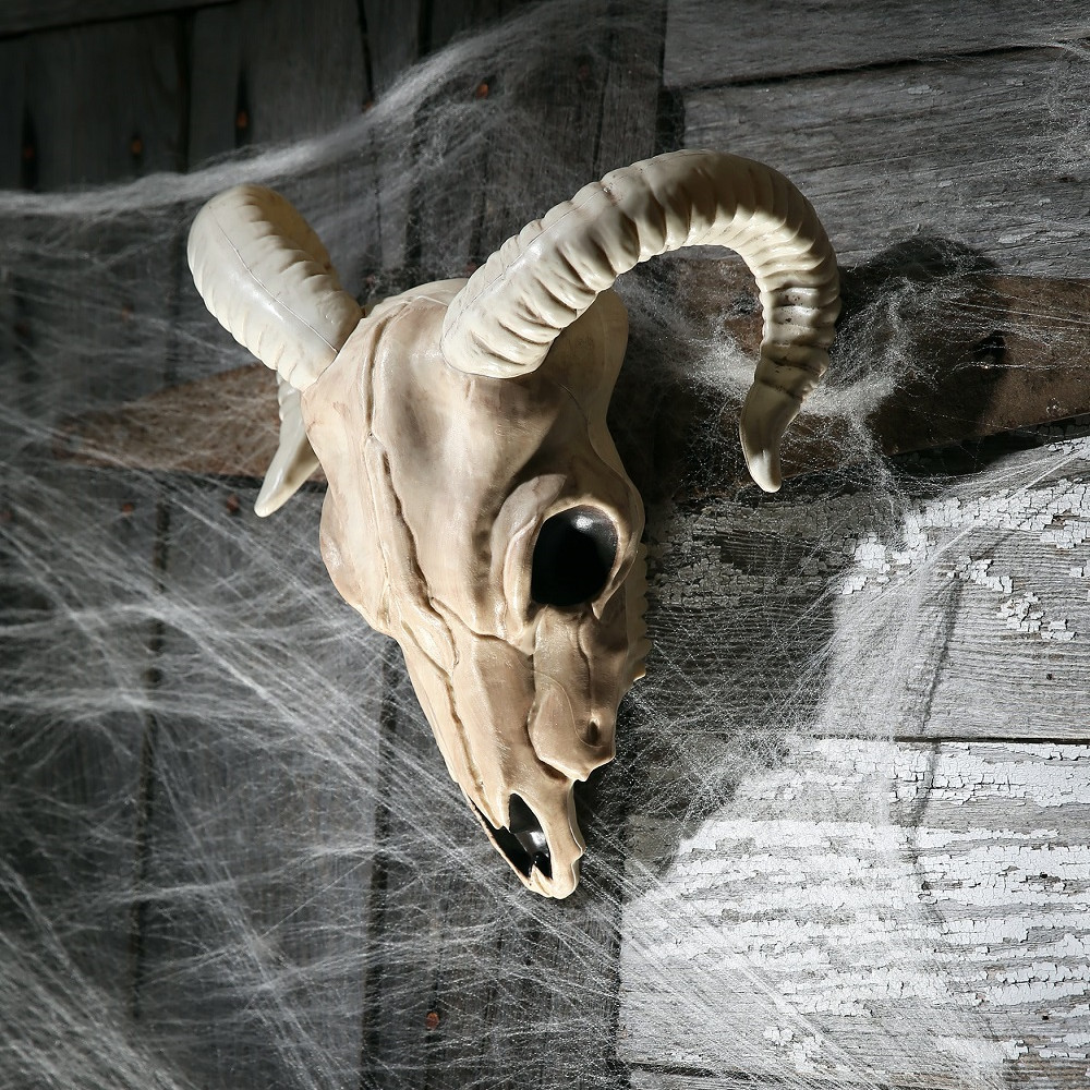 Home Office Head - Koza czaszka Halloween dekoracja owca Ram