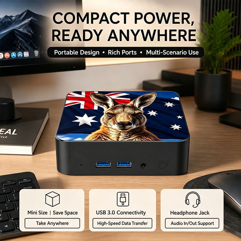 Flaga Australii z motywem kang – Home Office Australia recenzja i cena