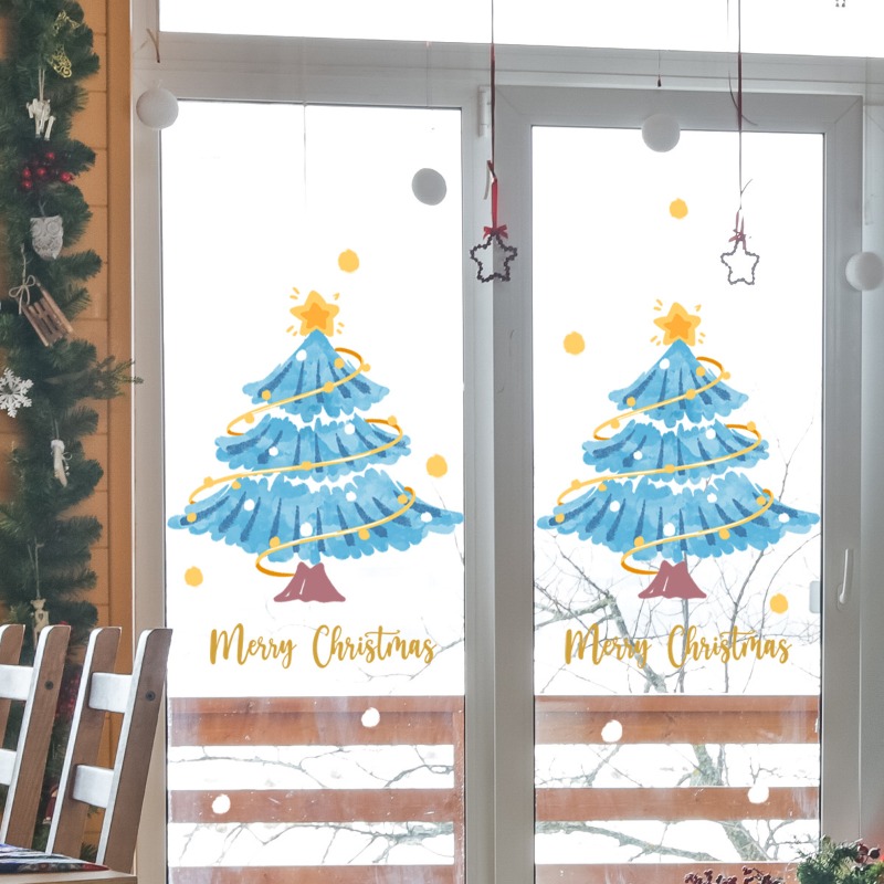Naklejki na okno z brokatem w  – Home Office Holidays 2026 recenzja i cena
