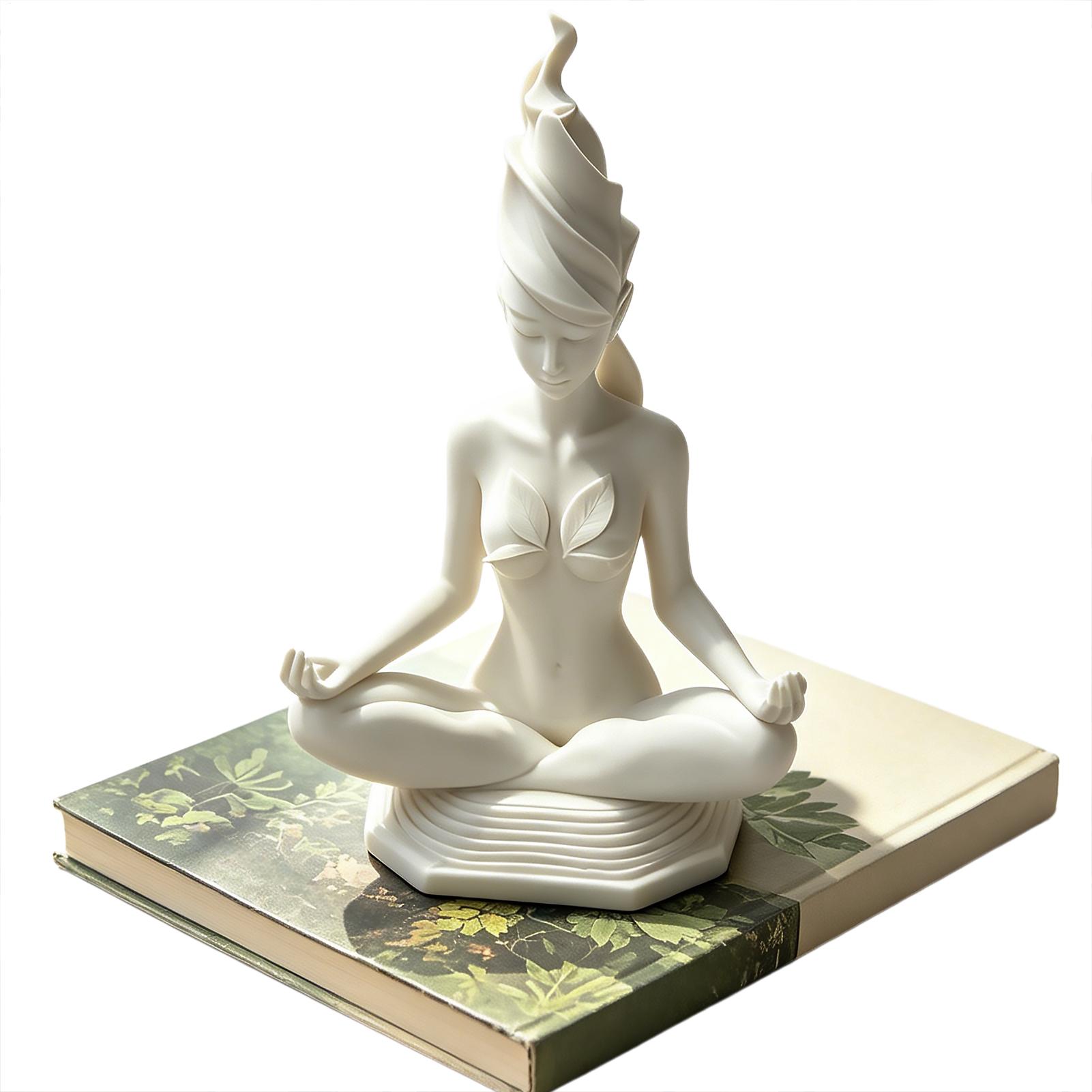 Figurki medytujących kobiet, a – Home Office Yoga Room recenzja i cena