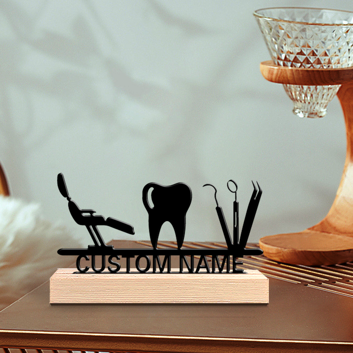 1 szt. Personalizowana drewnia – Home Office Gifts recenzja i cena