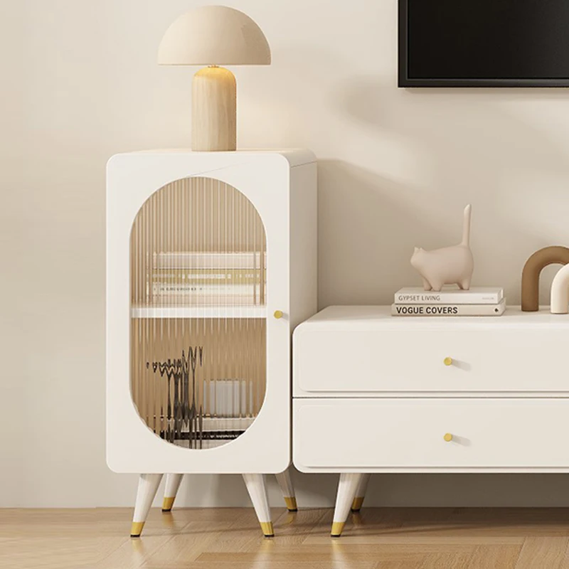 Organizer na telewizor, stolik – Drawer Pedestal Cabinet recenzja i cena