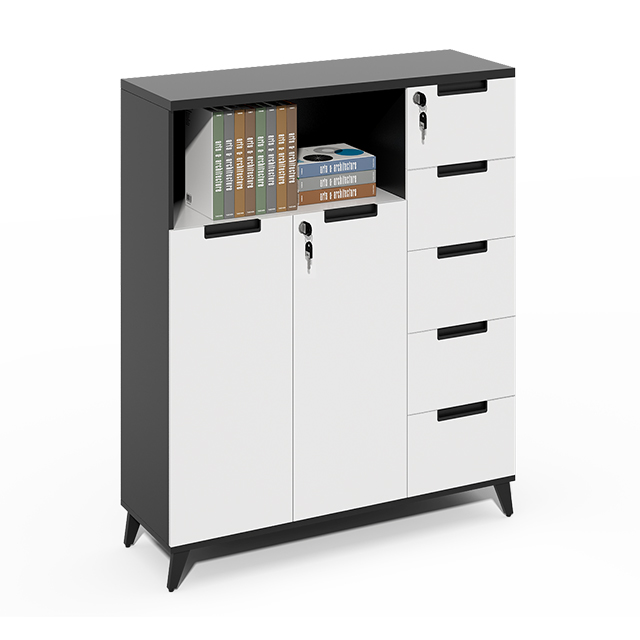 Biała szafka na dokumenty z wi – Drawer Pedestal Cabinet recenzja i cena