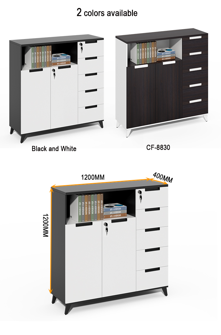 Biała szafka na dokumenty z wi – Drawer Pedestal Cabinet recenzja i cena