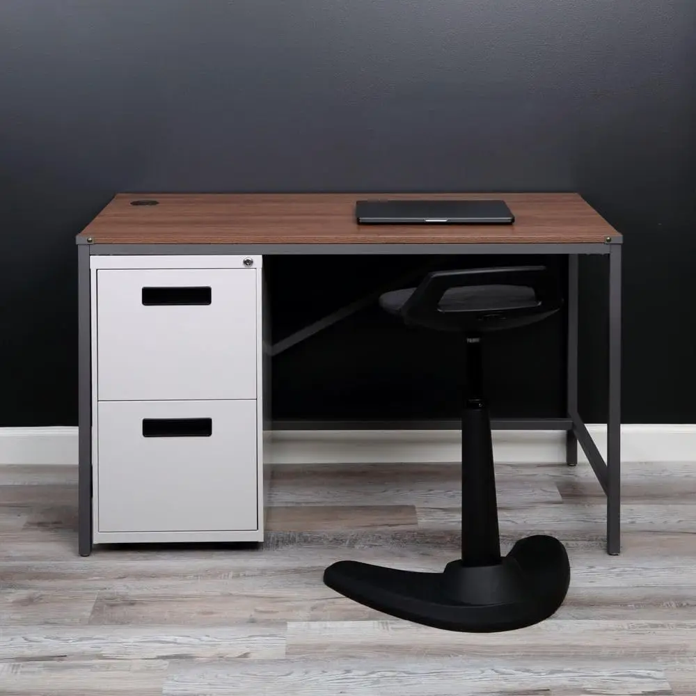 Szara szafka na dokumenty na p – Drawer Pedestal Cabinet recenzja i cena