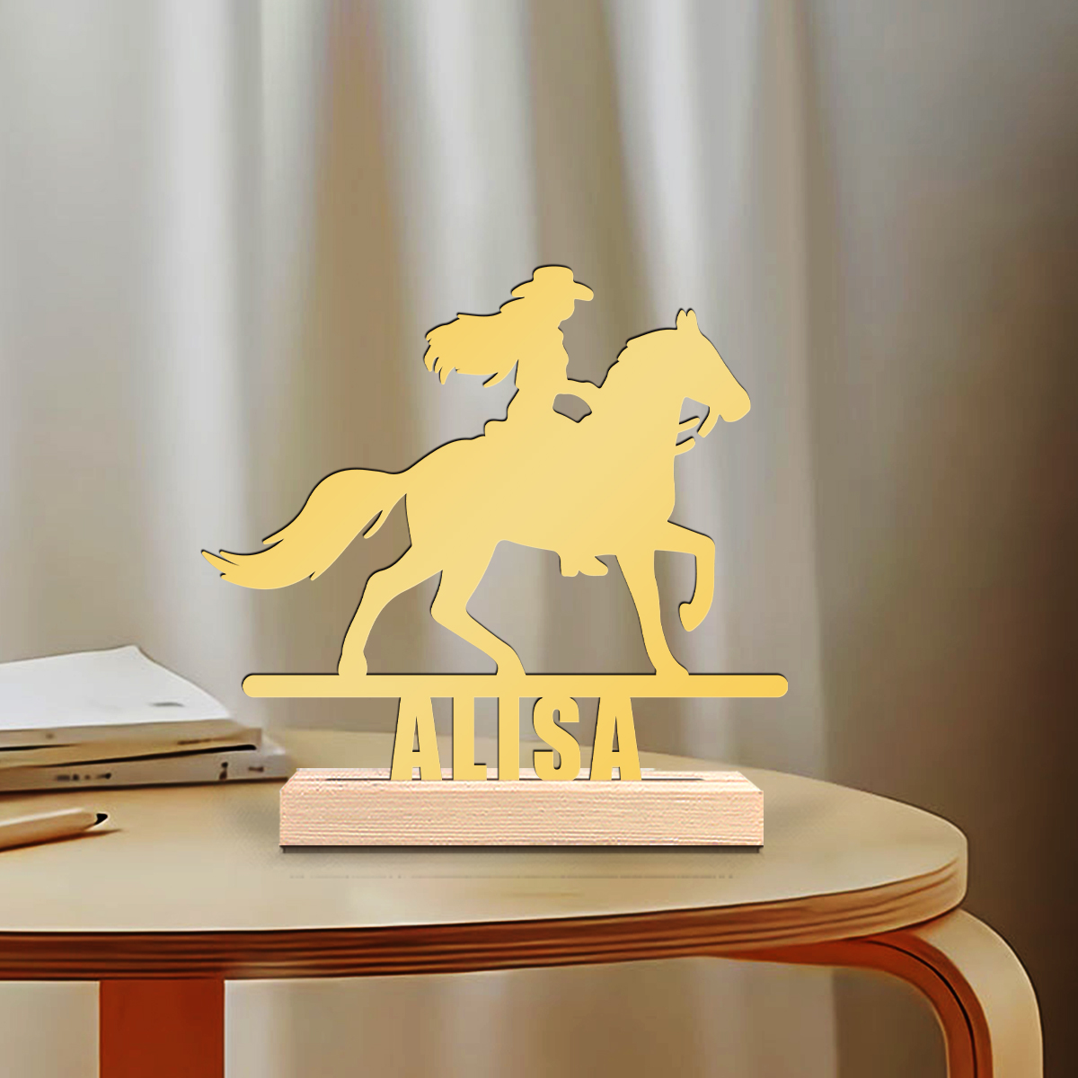 1 szt. Personalizowana drewnia – Home Office Gifts recenzja i cena