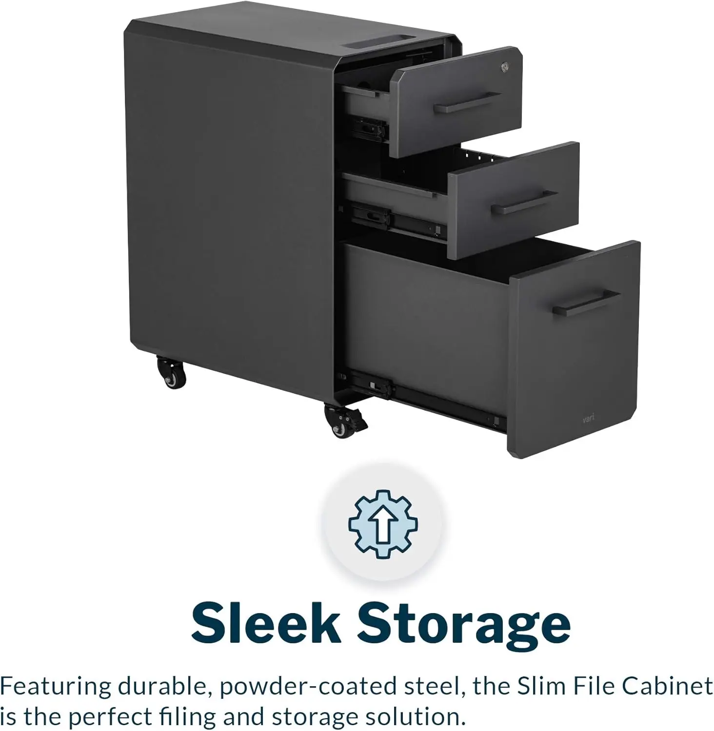 Wąska szafka na dokumenty - Tr – Drawer Pedestal Cabinet recenzja i cena