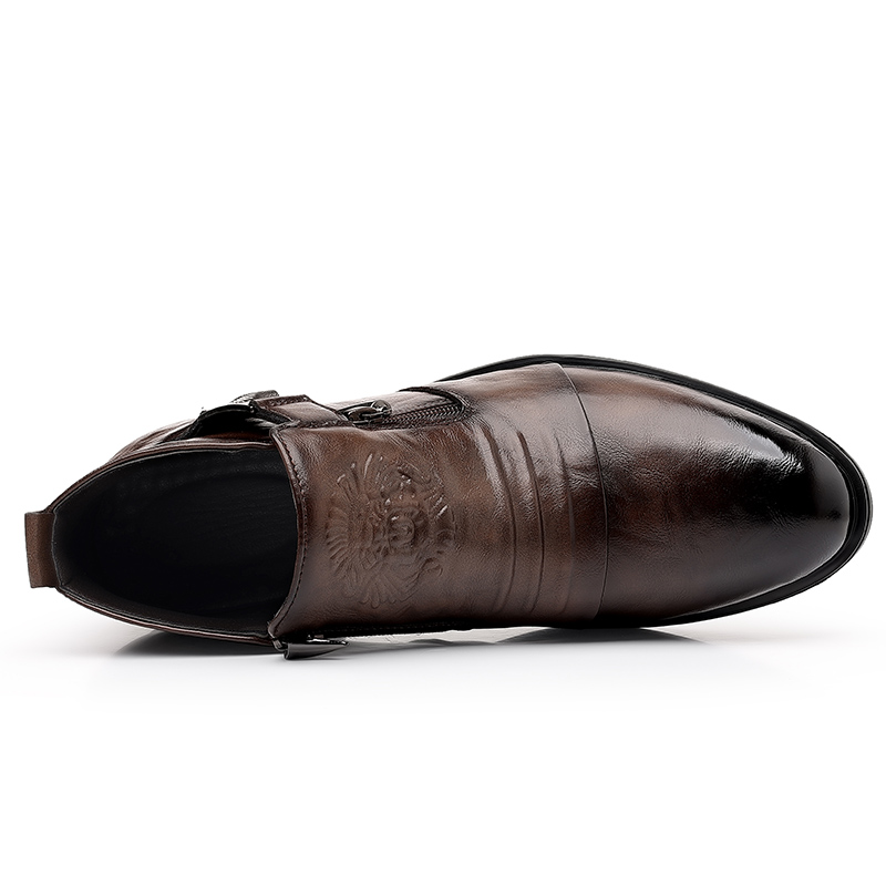 Męskie buty retro z zamkiem bł – Home Office Head recenzja i cena