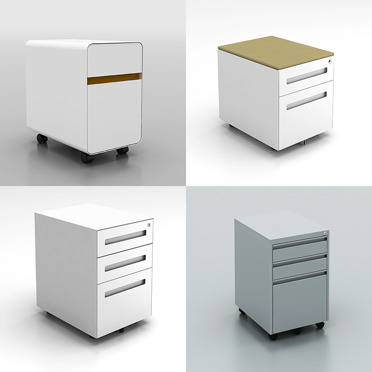 Nowoczesna mobilna metalowa sz – Drawer Pedestal Cabinet recenzja i cena