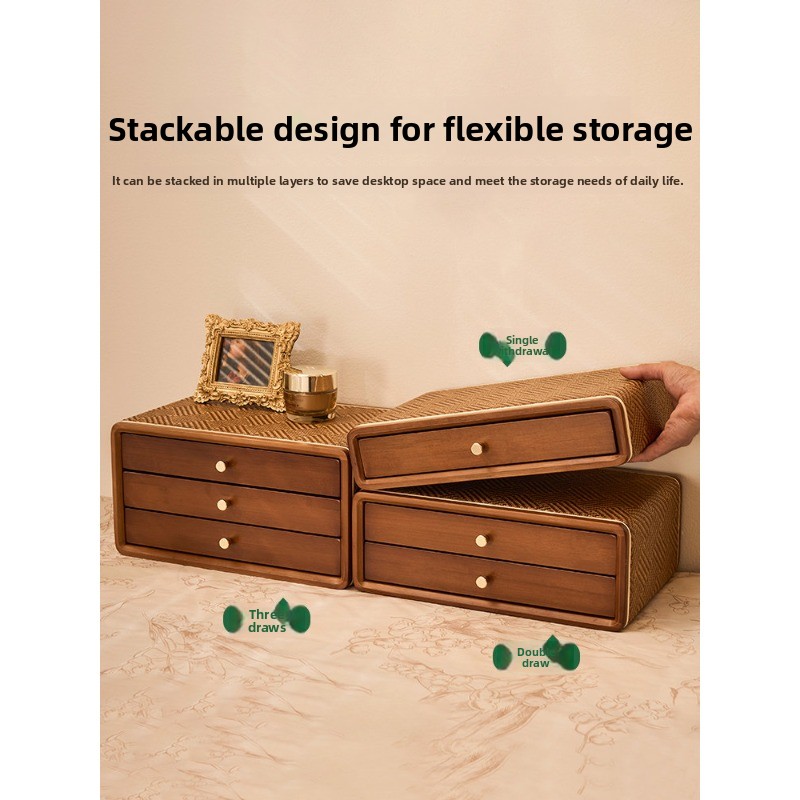 Organizer na biurko w stylu vi – Desktop Organizer Bamboo recenzja i cena