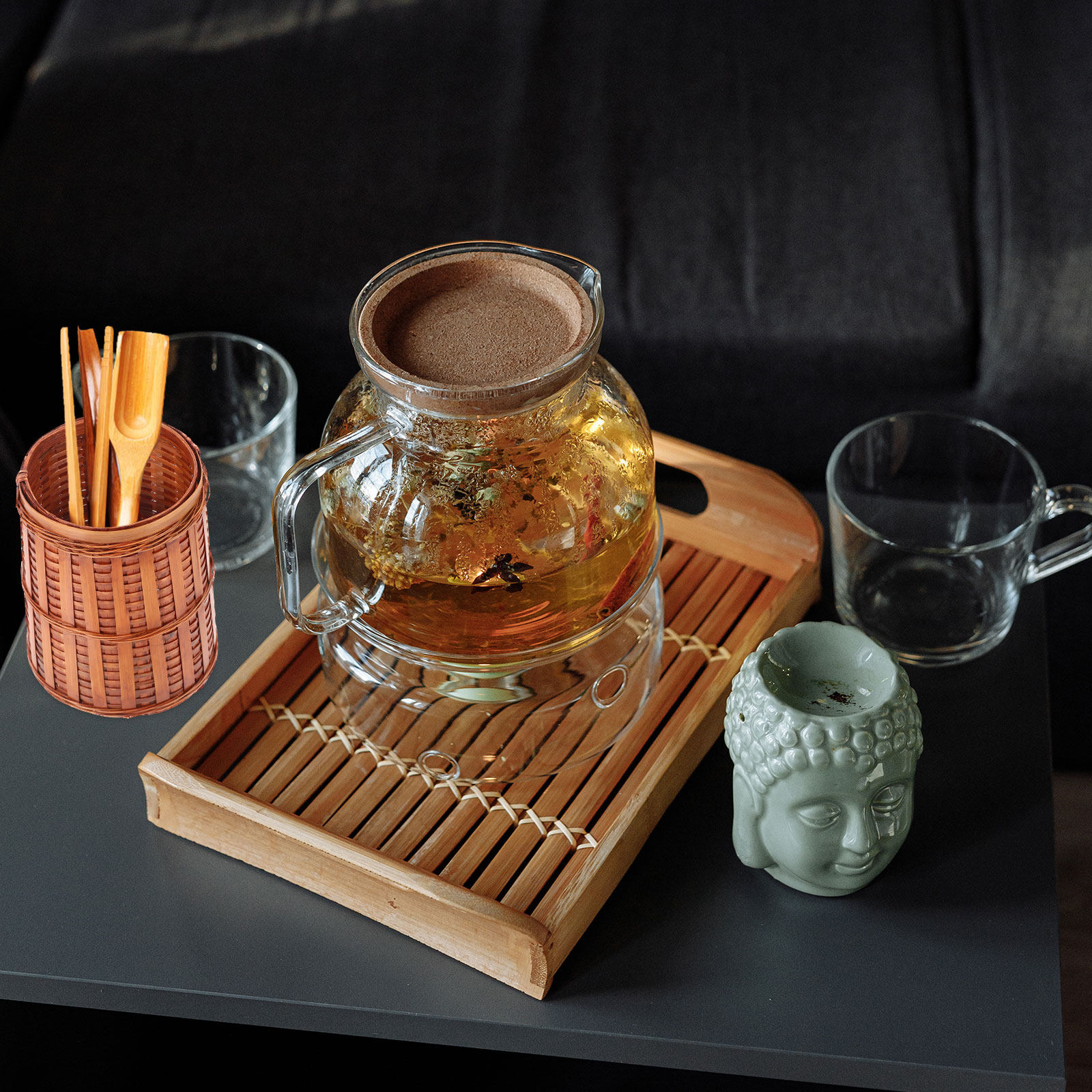 Bambusowy stojak na akcesoria  – Desktop Organizer Bamboo recenzja i cena