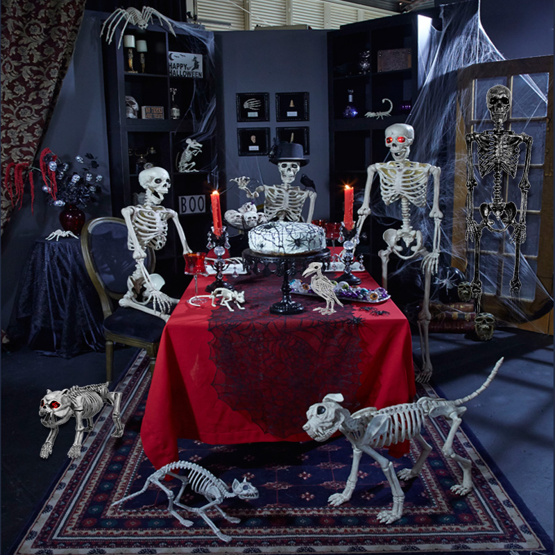 Koza czaszka Halloween dekorac – Home Office Head recenzja i cena